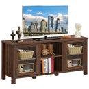TV Stand Entertainment Center for TVs up to 65 Inch with Storage Cabinets by LJGDeals