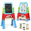 Height Adjustable Kids Art Easel Magnetic Double Sided Board by LJGDeals
