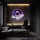 Astranaut Neon Sign, Uv Print Neon, Astranaut Wall Decor, Uv Print Neon Sign,Neon Light,Neon Wall Art, Neon Sign,Neon Light Sign,Neon Gifts
