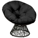 Rattan Papasan Chair Ergonomic 360-degree Swivel Soft Cushion Garden by LJGDeals