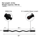 48 Inch Phosphate Steel Fitness Equipment Bar by LJGDeals