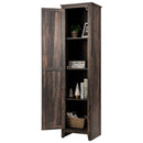 Linen Tower Bathroom Storage Cabinet Tall Slim Side Organizer with Shelf by LJGDeals