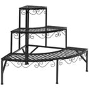 3 Tier Metal Corner Plant Display Rack by LJGDeals