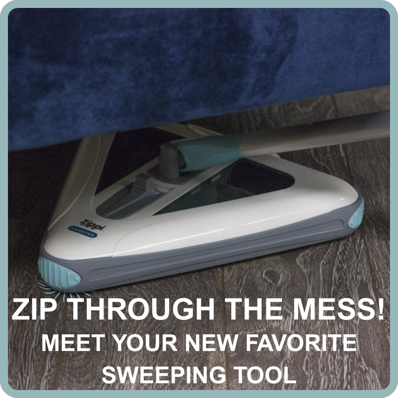Zip through the mess