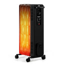 1500 W Oil-Filled Heater Portable Radiator Space Heater with Adjustable Thermostat by LJGDeals