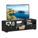 TV Stand Entertainment Media Center Console for TV's up to 60 Inch with Drawers Walnut by LJGDeals