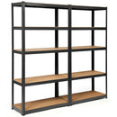 2 Pcs Storage Shelves Garage Shelving Units Tool Utility Shelves