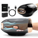 LX30 Rolling Hand Massager, Kneading + Compression, Heat + Cooling Fan, Charcoal Black