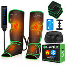 LX1 FOOT AND CALF COMPRESSION MASSAGER GREEN