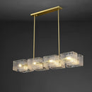 long water ripple Chandelier