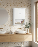 Modern Wall Mounted Bathroom & Kitchen Storage Cabinet – Space-Saving Organizer by 2Dropme