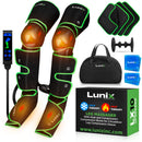 LX10 Full Leg Compression Massager Upgraded, Forest Green