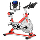 Stationary Silent Belt Adjustable Exercise Bike with Phone Holder and Electronic Display by LJGDeals