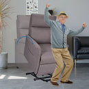 Power Lift Massage Recliner Chair for Elderly with Heavy Padded Cushion by LJGDeals