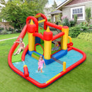 Inflatable Blow Up Water Slide Bounce House with 740 W Blower by LJGDeals