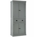 Cupboard Freestanding Kitchen Cabinet w/ Adjustable Shelves by LJGDeals