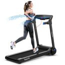 3HP Electric Folding Treadmill with Bluetooth Speaker by LJGDeals