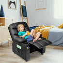 Kids Recliner Chair with Cup Holder and Footrest for Children by LJGDeals