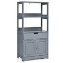 Bathroom Storage Cabinet with Drawer and Shelf Floor Cabinet by LJGDeals
