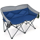 Folding Camping Chair with Bags and Padded Backrest by DirectDeals