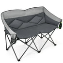 Folding Camping Chair with Bags and Padded Backrest by LJGDeals