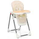 Folding Baby High Dining Chair with 6-Level Height Adjustment by LJGDeals
