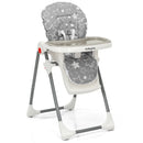 Folding Baby High Dining Chair with 6-Level Height Adjustment by LJGDeals