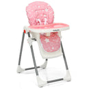 Folding Baby High Dining Chair with 6-Level Height Adjustment by LJGDeals