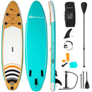 10' Inflatable Stand up Paddle Board Surfboard SUP with Bag by LJGDeals