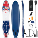 11 Feet Inflatable Stand up Paddle Board with 3 Fins Thruster by LJGDeals