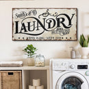 The Laundry Room Sign VI