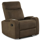 Recliner Chair Single Sofa Lounger with Arm Storage and Cup Holder for Living Room by LJGDeals