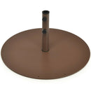 29.5 Inch Outdoor Steel Umbrella Base Stand for Backyard and Poolside by LJGDeals