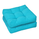 21 Inch x 21 Inch Patio Chair Seat Cushion Pads for Indoor and Outdoor