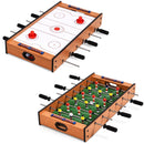 2-in-1 Indoor/Outdoor Air Hockey Foosball Game Table by LJGDeals