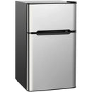 3.2 cu ft. Compact Stainless Steel Refrigerator by LJGDeals
