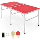60 Inch Portable Tennis Ping Pong Folding Table with Accessories by LJGDeals