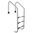 3-Step Stainless Steel Swimming Pool Ladder with Anti-Slip Step by LJGDeals