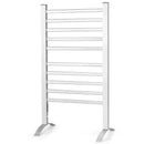 2-in-1 150W Freestanding and Wall-mounted Towel Warmer Drying Rack with Timer by LJGDeals