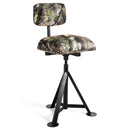 Swivel Hunting Chair Tripod Blind Stool with Detachable Backrest by LJGDeals