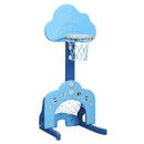 3-in-1 Kids Basketball Hoop Set with Balls by LJGDeals