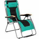 Oversize Folding Adjustable Padded Zero Gravity Lounge Chair by LJGDeals