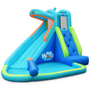 Inflatable Water Pool with Splash and Slide Without Blower by LJGDeals
