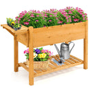 Elevated Planter Box Kit with 8 Grids and Folding Tabletop by LJGDeals