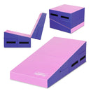 Folding Wedge Exercise Gymnastics Mat with Handles by LJGDeals