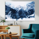 Abstract Blue Mountain Canvas Wall Art – Modern Triptych by MyGreatCanvas | Canvas Wall Art Prints | Photo Prints & Wall Decor