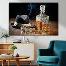 Extra Large Bourbon Wall Art – Whiskey Bar Theme Vintage by MyGreatCanvas | Canvas Wall Art Prints | Photo Prints & Wall Decor