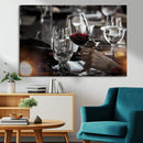 Red Wine and Glass Canvas Print by MyGreatCanvas | Canvas Wall Art Prints | Photo Prints & Wall Decor