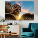 Buddha Statue and Daylight Wall Art, Buddha Statue Wall Art by MyGreatCanvas | Canvas Wall Art Prints | Photo Prints & Wall Decor