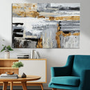 Abstract Painting Canvas Wall Art Print Paint Drip Art Brush